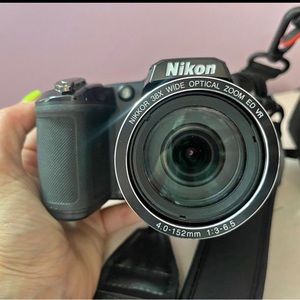 NIKON COOLPIX L840 Digital Camera 38x Zoom Wi-Fi 32GB SD W/Travel Bag